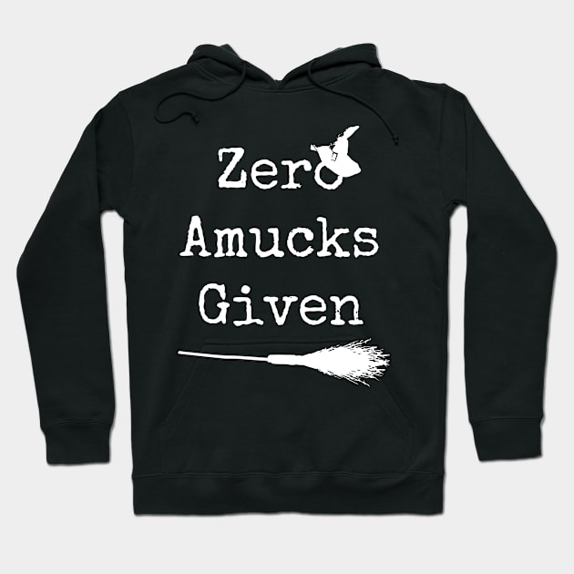 Zero Amucks Given Hoodie by talanko